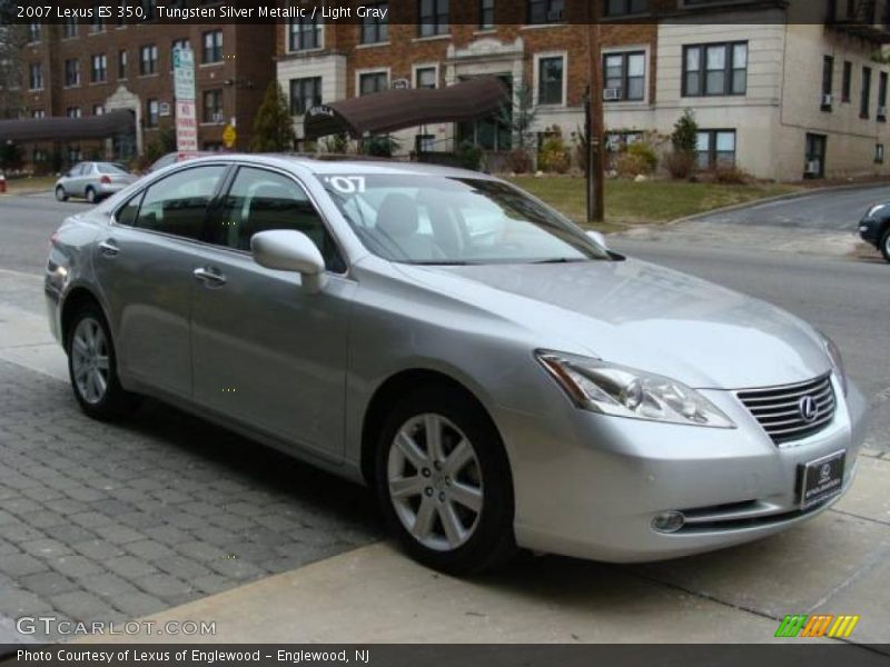 Tungsten Silver Metallic / Light Gray 2007 Lexus ES 350