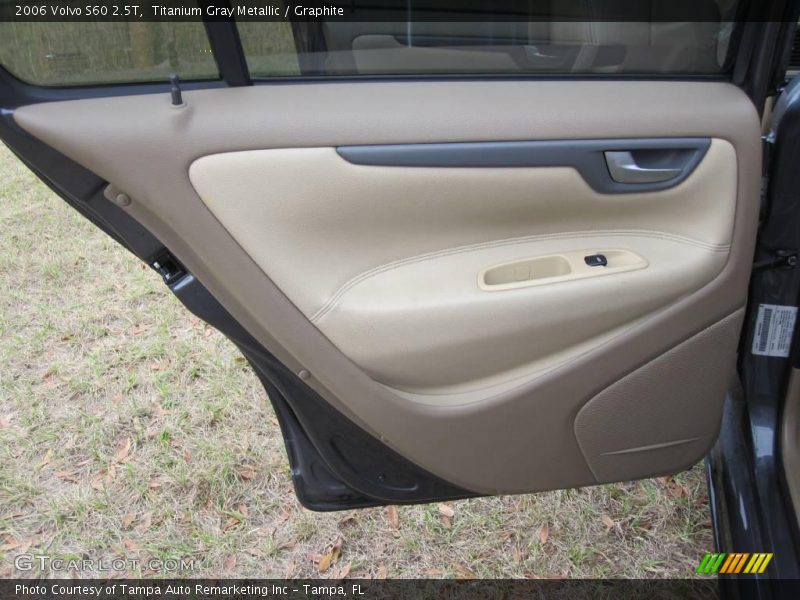 Titanium Gray Metallic / Graphite 2006 Volvo S60 2.5T