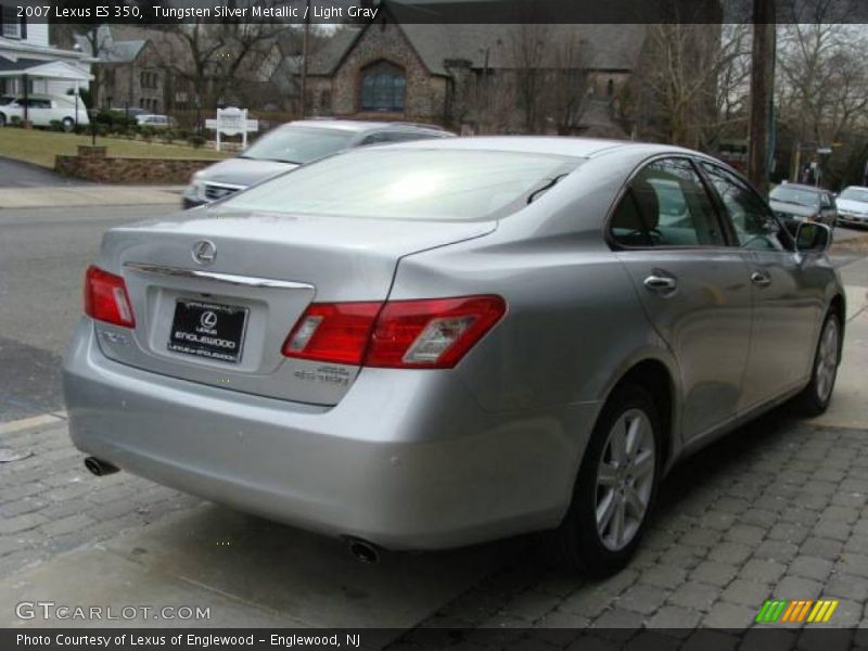 Tungsten Silver Metallic / Light Gray 2007 Lexus ES 350