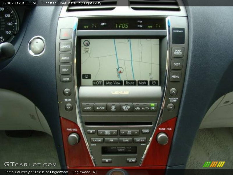 Tungsten Silver Metallic / Light Gray 2007 Lexus ES 350