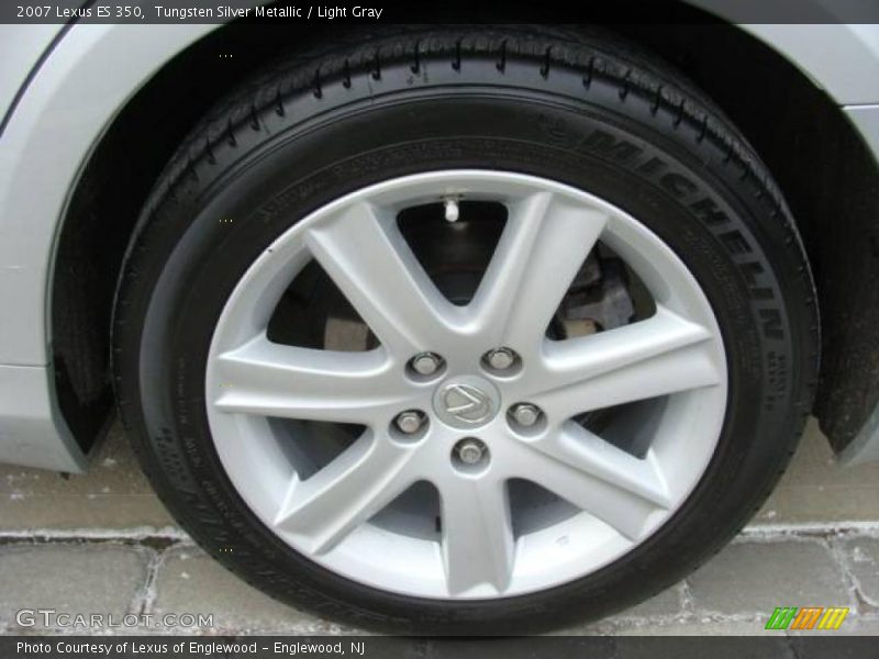 Tungsten Silver Metallic / Light Gray 2007 Lexus ES 350
