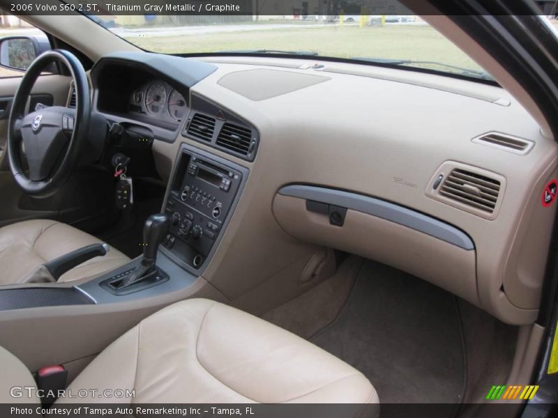 Titanium Gray Metallic / Graphite 2006 Volvo S60 2.5T
