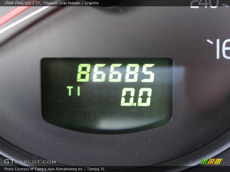 Titanium Gray Metallic / Graphite 2006 Volvo S60 2.5T