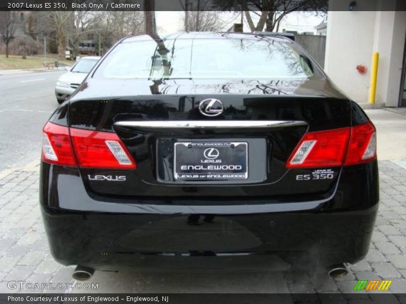 Black Onyx / Cashmere 2007 Lexus ES 350
