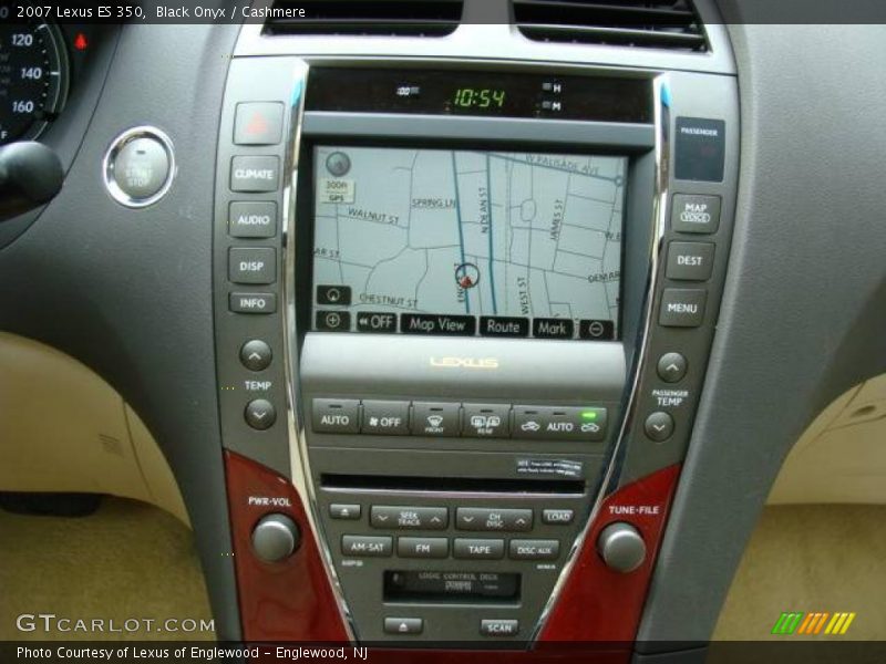 Black Onyx / Cashmere 2007 Lexus ES 350