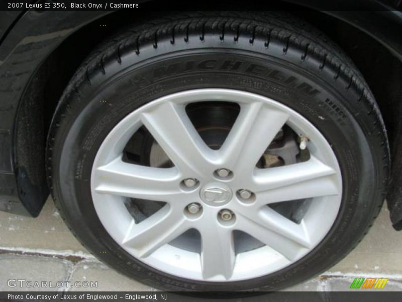 Black Onyx / Cashmere 2007 Lexus ES 350