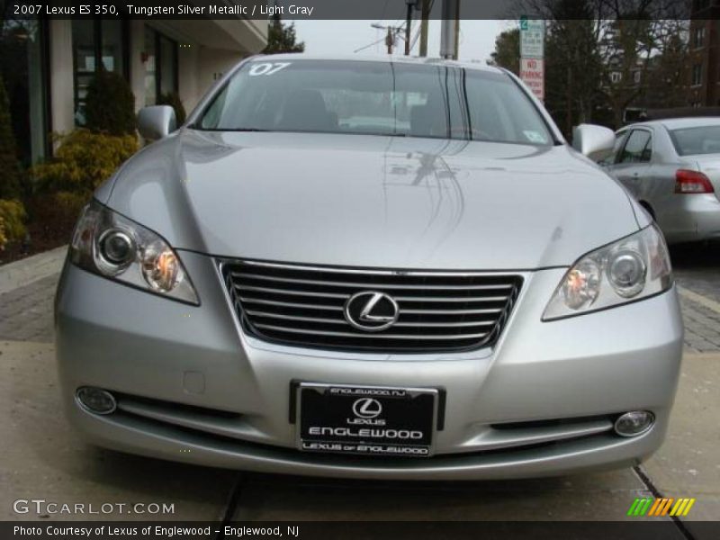 Tungsten Silver Metallic / Light Gray 2007 Lexus ES 350