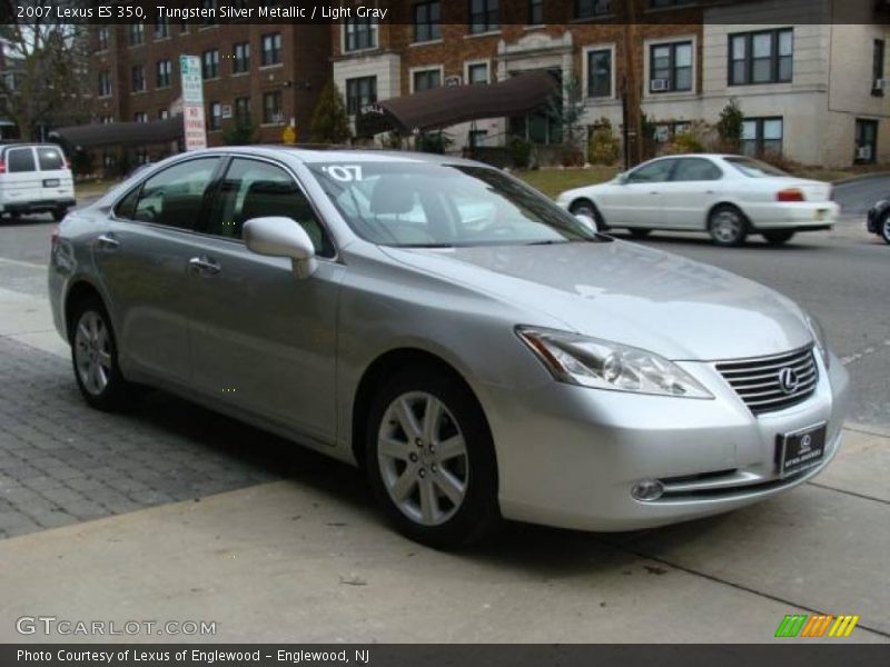Tungsten Silver Metallic / Light Gray 2007 Lexus ES 350
