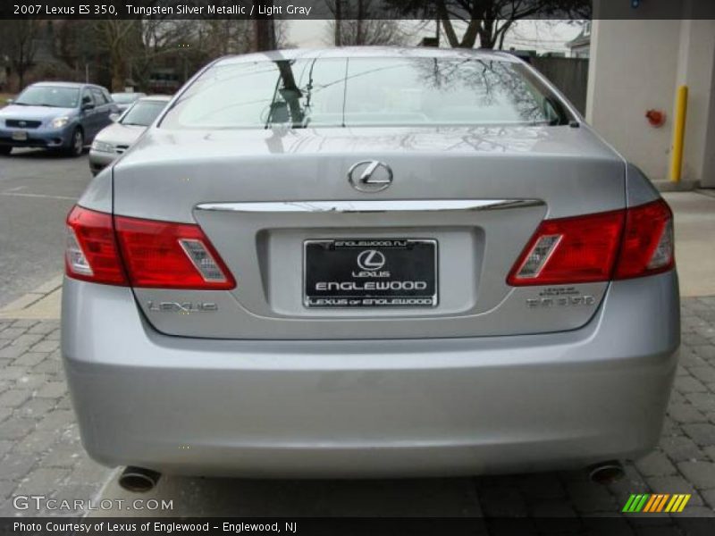 Tungsten Silver Metallic / Light Gray 2007 Lexus ES 350