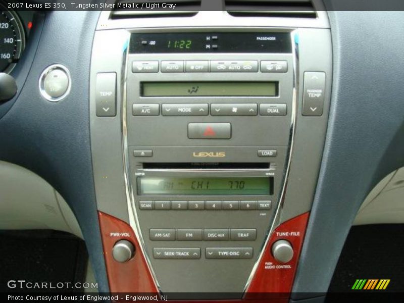 Tungsten Silver Metallic / Light Gray 2007 Lexus ES 350