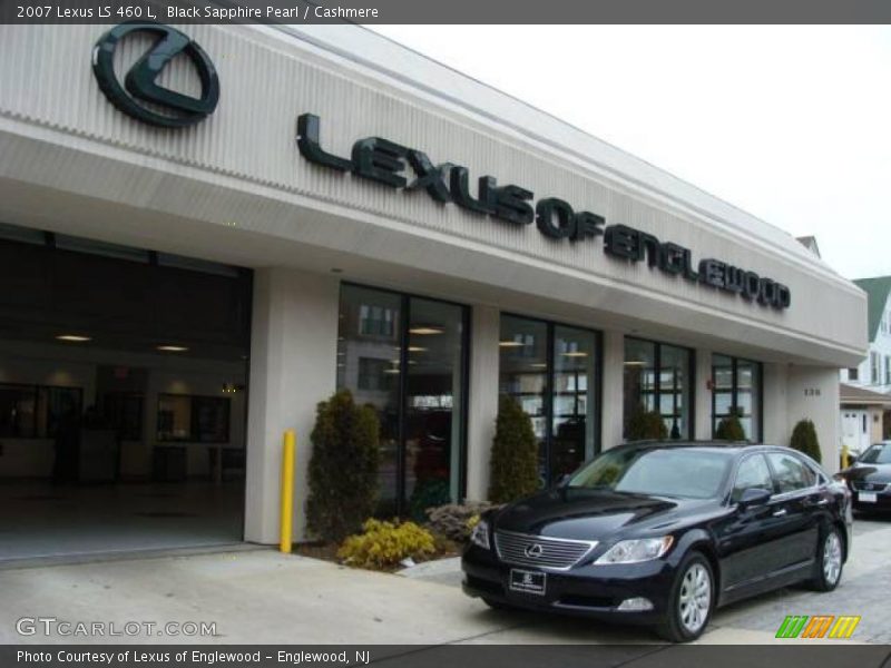 Black Sapphire Pearl / Cashmere 2007 Lexus LS 460 L