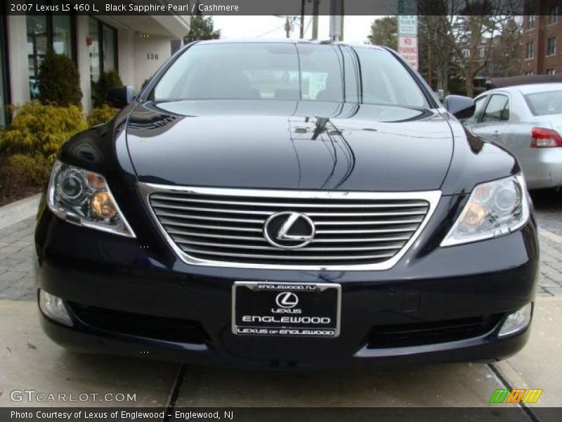 Black Sapphire Pearl / Cashmere 2007 Lexus LS 460 L