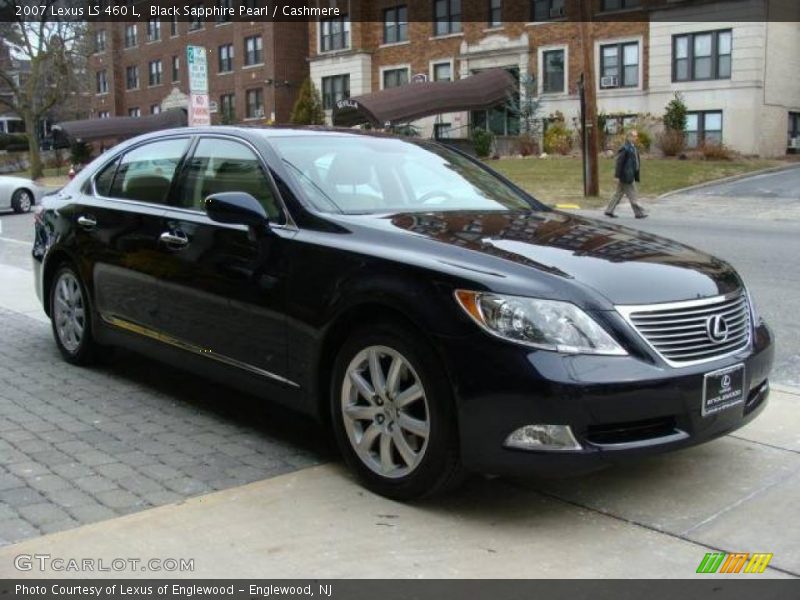 Black Sapphire Pearl / Cashmere 2007 Lexus LS 460 L