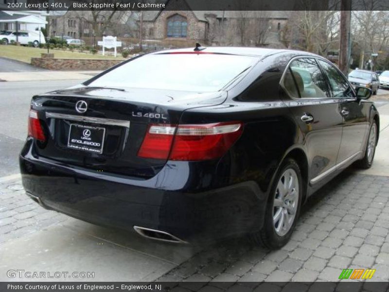 Black Sapphire Pearl / Cashmere 2007 Lexus LS 460 L