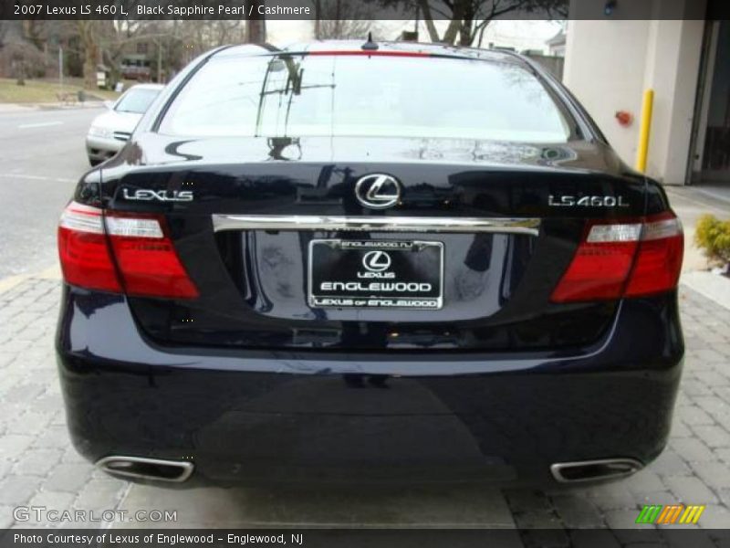 Black Sapphire Pearl / Cashmere 2007 Lexus LS 460 L