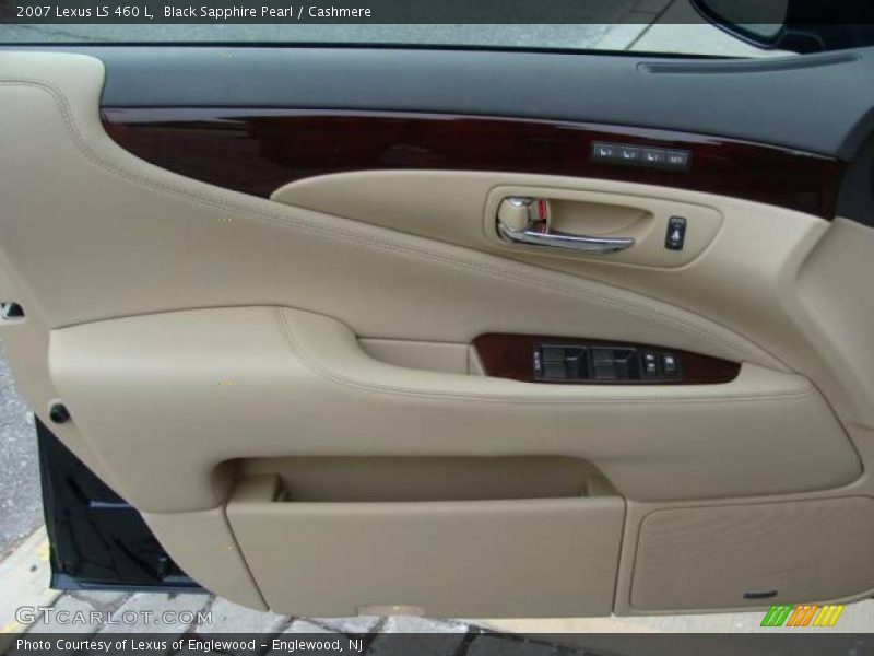Black Sapphire Pearl / Cashmere 2007 Lexus LS 460 L