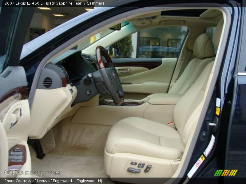 Black Sapphire Pearl / Cashmere 2007 Lexus LS 460 L