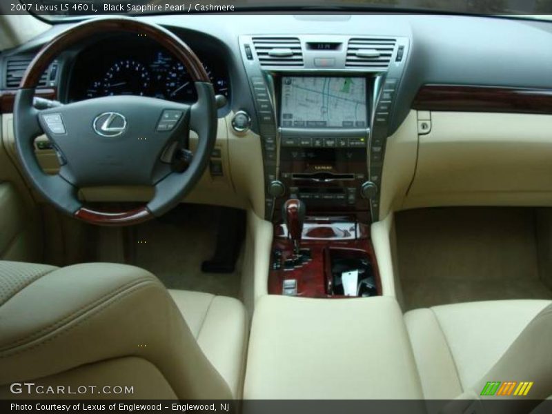 Black Sapphire Pearl / Cashmere 2007 Lexus LS 460 L