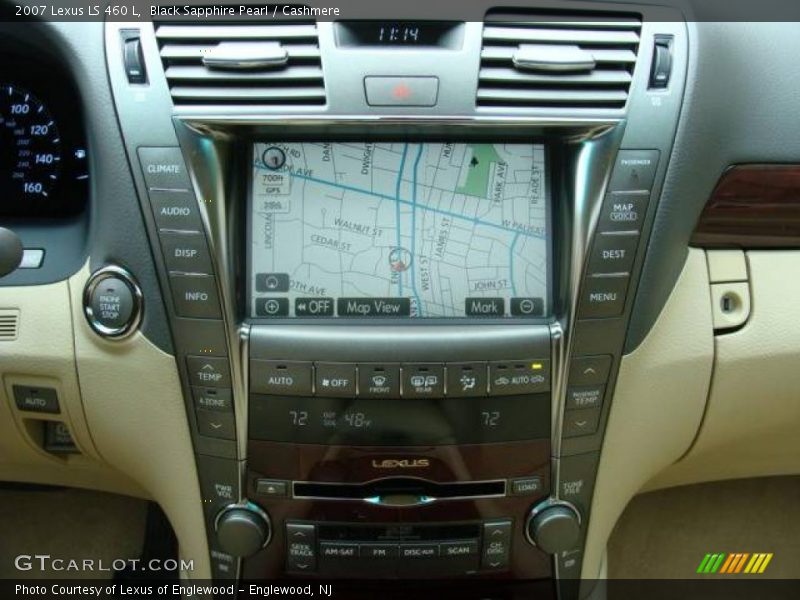 Black Sapphire Pearl / Cashmere 2007 Lexus LS 460 L