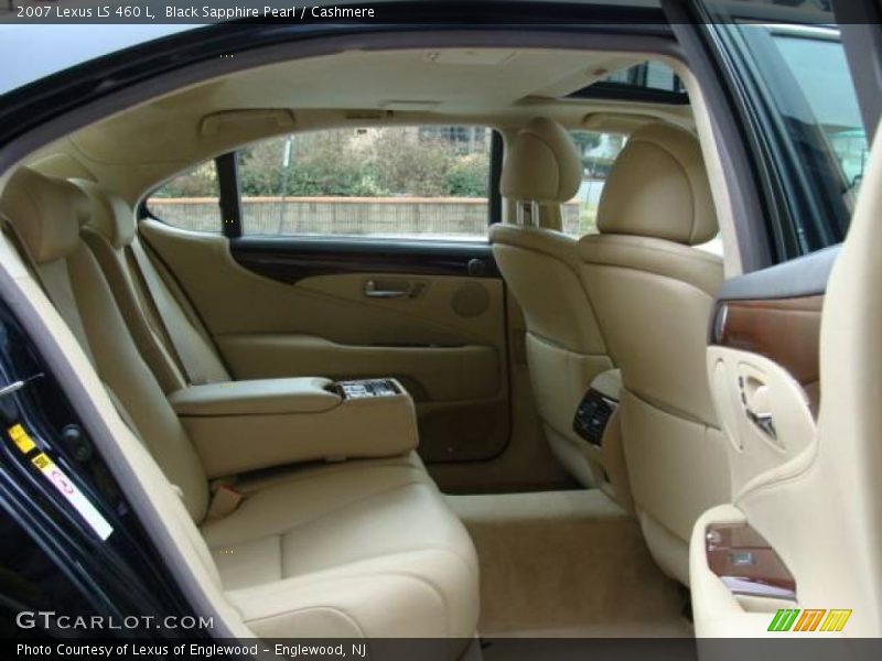 Black Sapphire Pearl / Cashmere 2007 Lexus LS 460 L