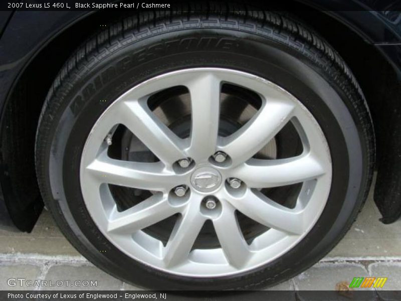 Black Sapphire Pearl / Cashmere 2007 Lexus LS 460 L