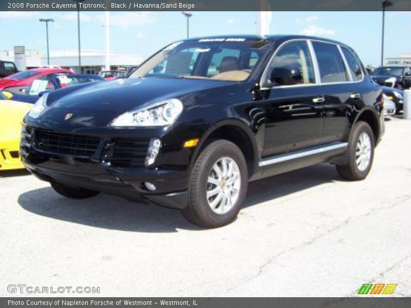 Black / Havanna/Sand Beige 2008 Porsche Cayenne Tiptronic