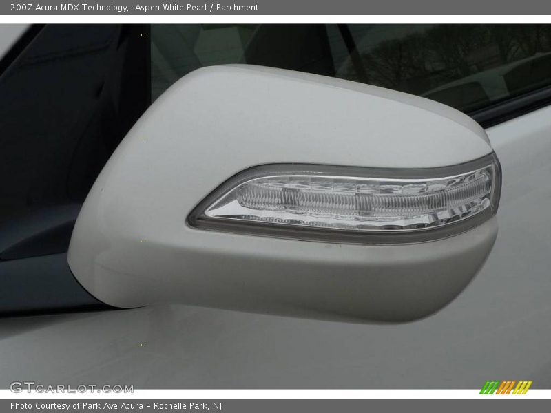 Aspen White Pearl / Parchment 2007 Acura MDX Technology