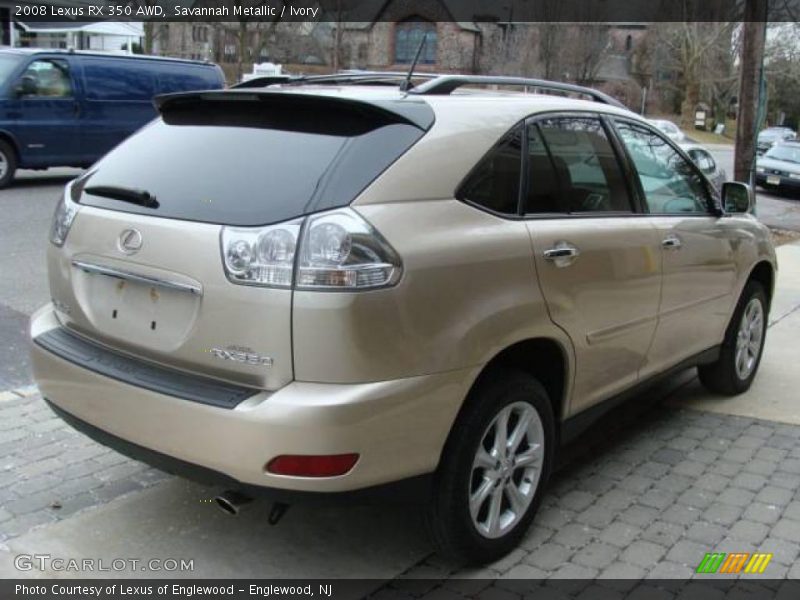 Savannah Metallic / Ivory 2008 Lexus RX 350 AWD
