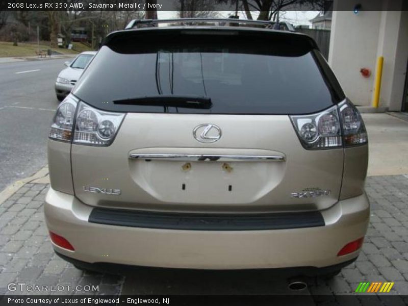 Savannah Metallic / Ivory 2008 Lexus RX 350 AWD