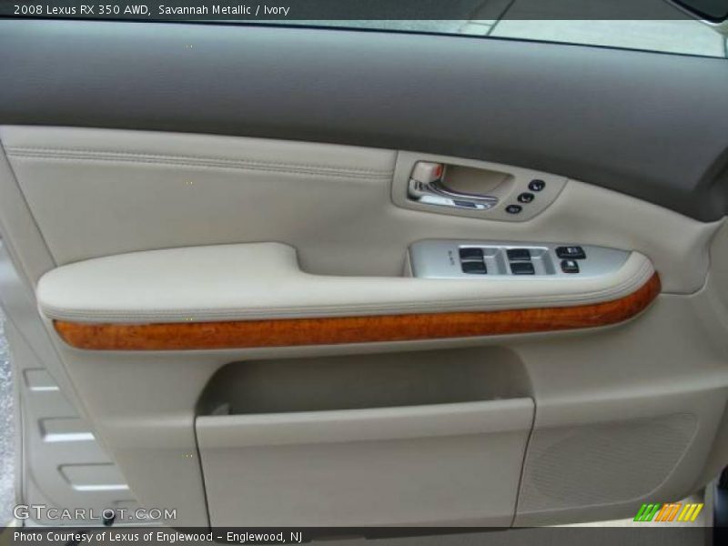 Savannah Metallic / Ivory 2008 Lexus RX 350 AWD