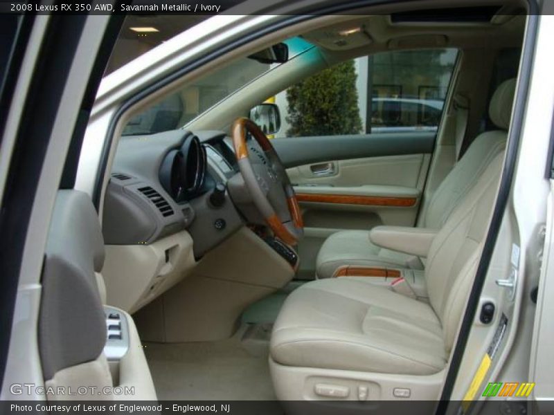 Savannah Metallic / Ivory 2008 Lexus RX 350 AWD