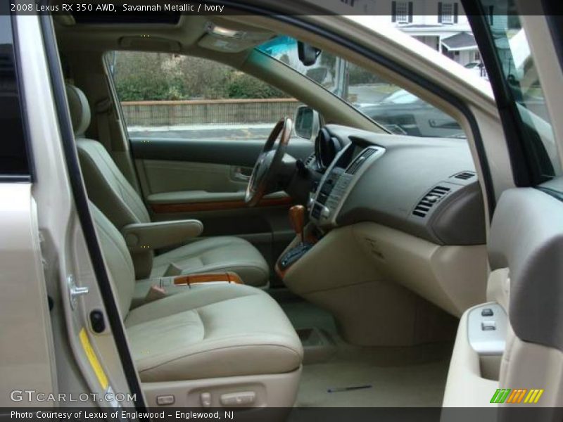 Savannah Metallic / Ivory 2008 Lexus RX 350 AWD
