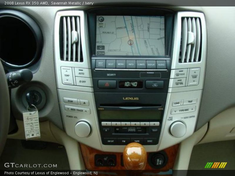 Savannah Metallic / Ivory 2008 Lexus RX 350 AWD