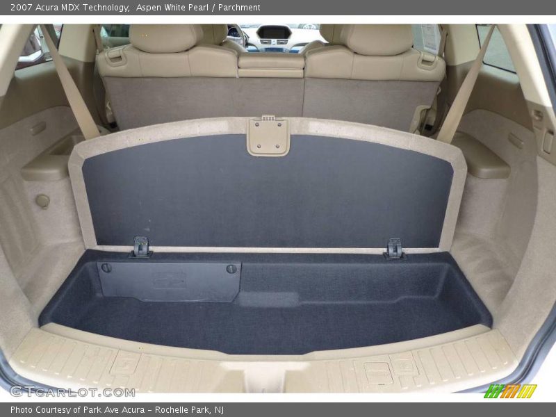 Aspen White Pearl / Parchment 2007 Acura MDX Technology