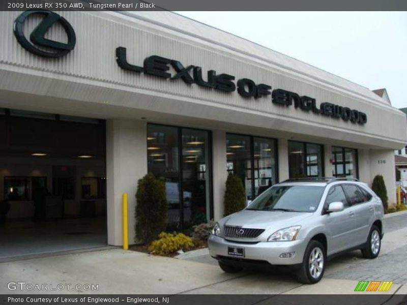 Tungsten Pearl / Black 2009 Lexus RX 350 AWD