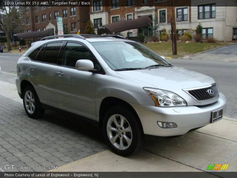 Tungsten Pearl / Black 2009 Lexus RX 350 AWD