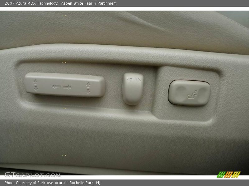 Aspen White Pearl / Parchment 2007 Acura MDX Technology