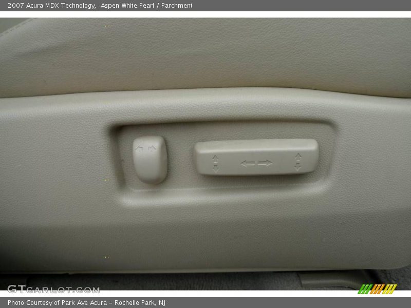 Aspen White Pearl / Parchment 2007 Acura MDX Technology