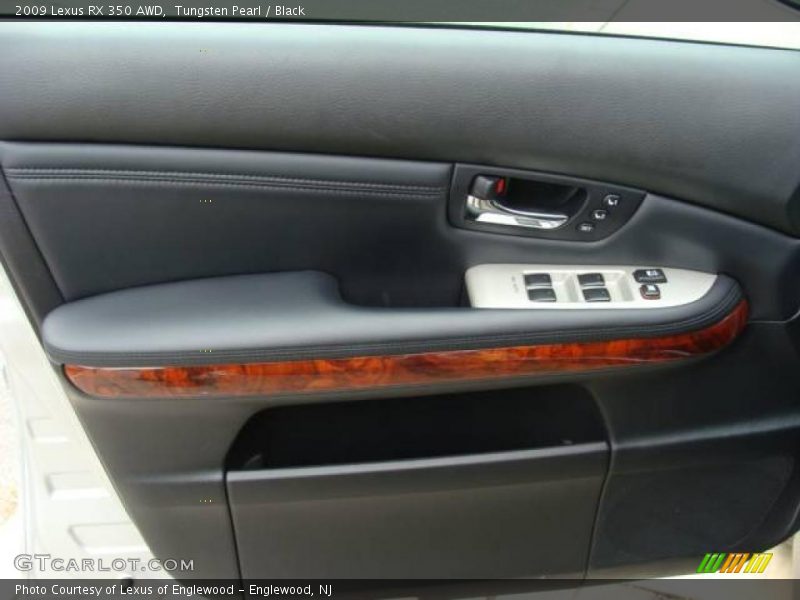 Tungsten Pearl / Black 2009 Lexus RX 350 AWD