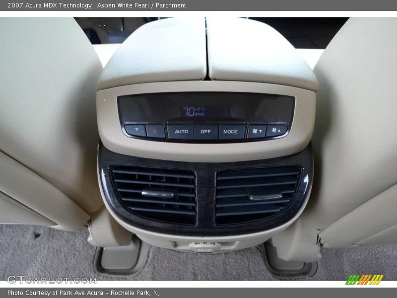 Aspen White Pearl / Parchment 2007 Acura MDX Technology