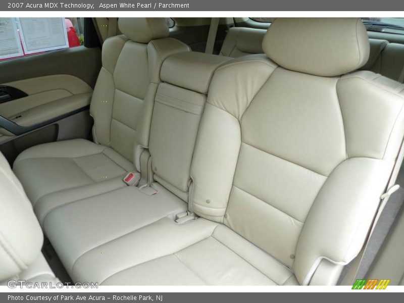 Aspen White Pearl / Parchment 2007 Acura MDX Technology