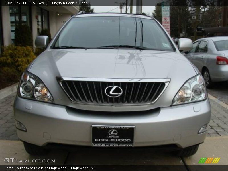 Tungsten Pearl / Black 2009 Lexus RX 350 AWD