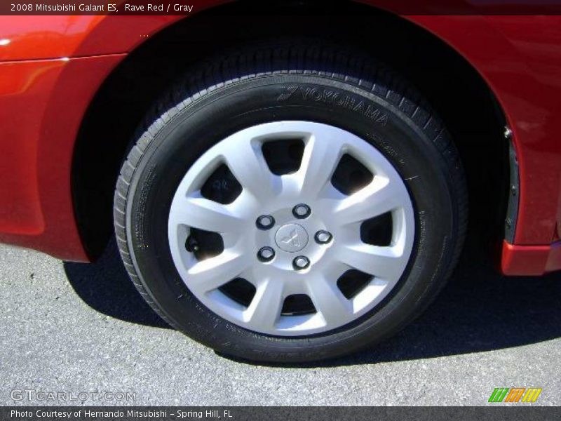 Rave Red / Gray 2008 Mitsubishi Galant ES