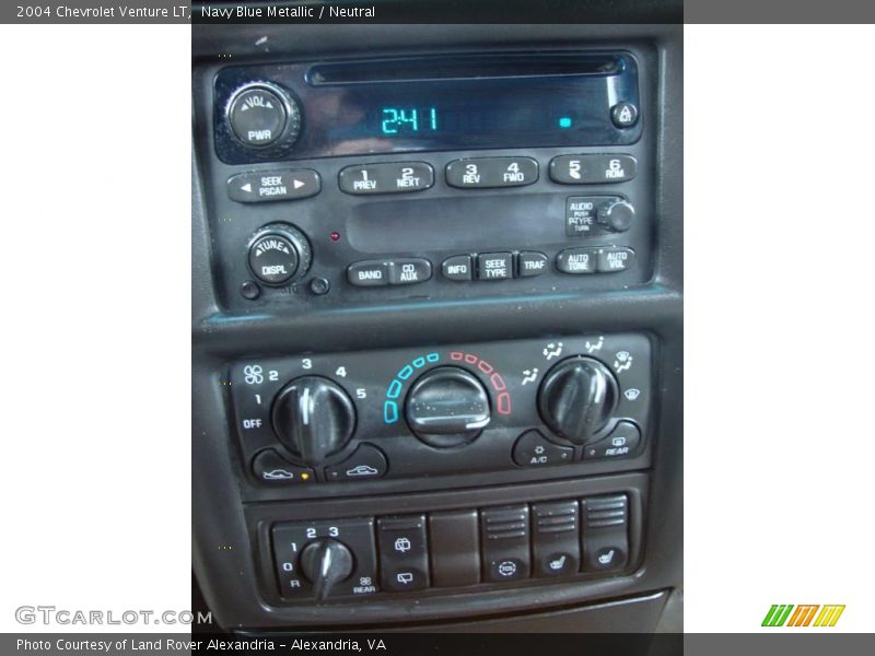 Navy Blue Metallic / Neutral 2004 Chevrolet Venture LT