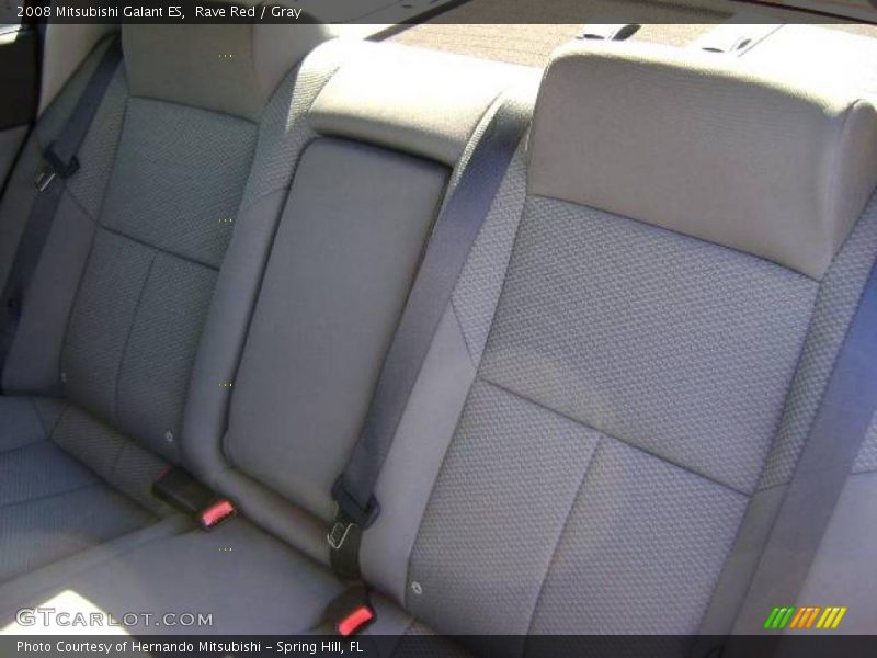 Rave Red / Gray 2008 Mitsubishi Galant ES