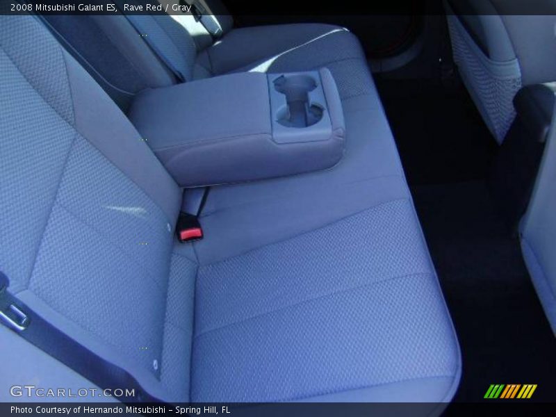 Rave Red / Gray 2008 Mitsubishi Galant ES