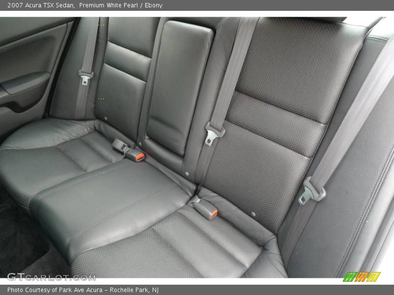 Premium White Pearl / Ebony 2007 Acura TSX Sedan