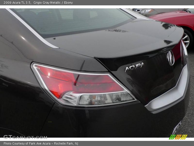 Grigio Gray Metallic / Ebony 2009 Acura TL 3.5