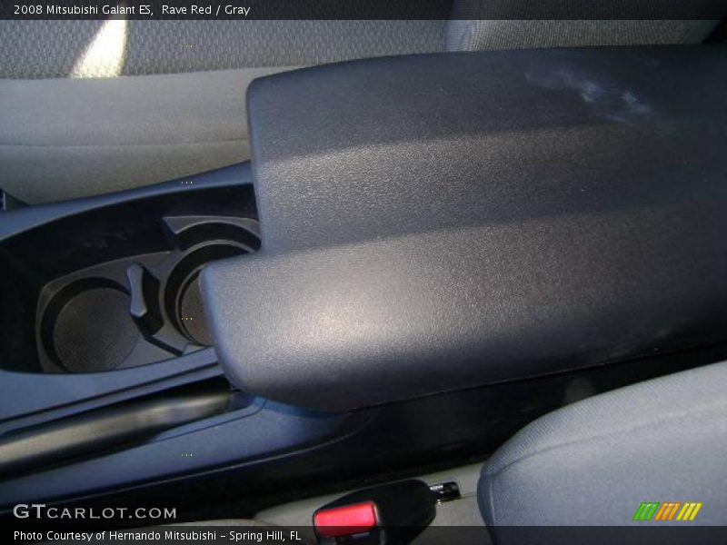 Rave Red / Gray 2008 Mitsubishi Galant ES