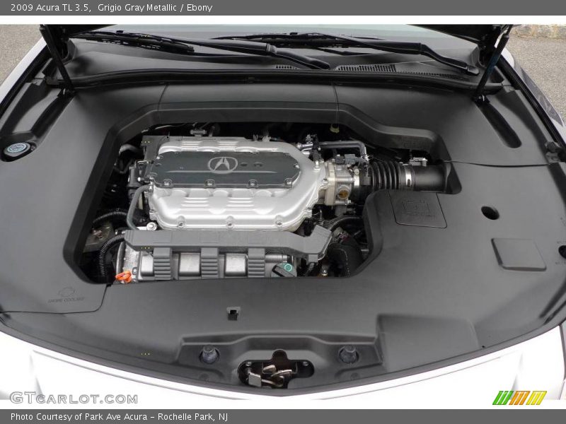 Grigio Gray Metallic / Ebony 2009 Acura TL 3.5